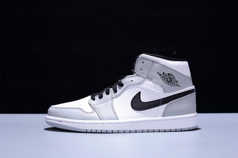 Air Jordan 1 AJ1 Mid – Light Smoke Grey