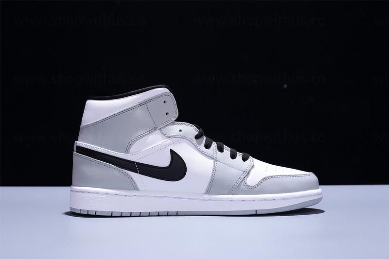 Air Jordan 1 AJ1 Mid – Light Smoke Grey
