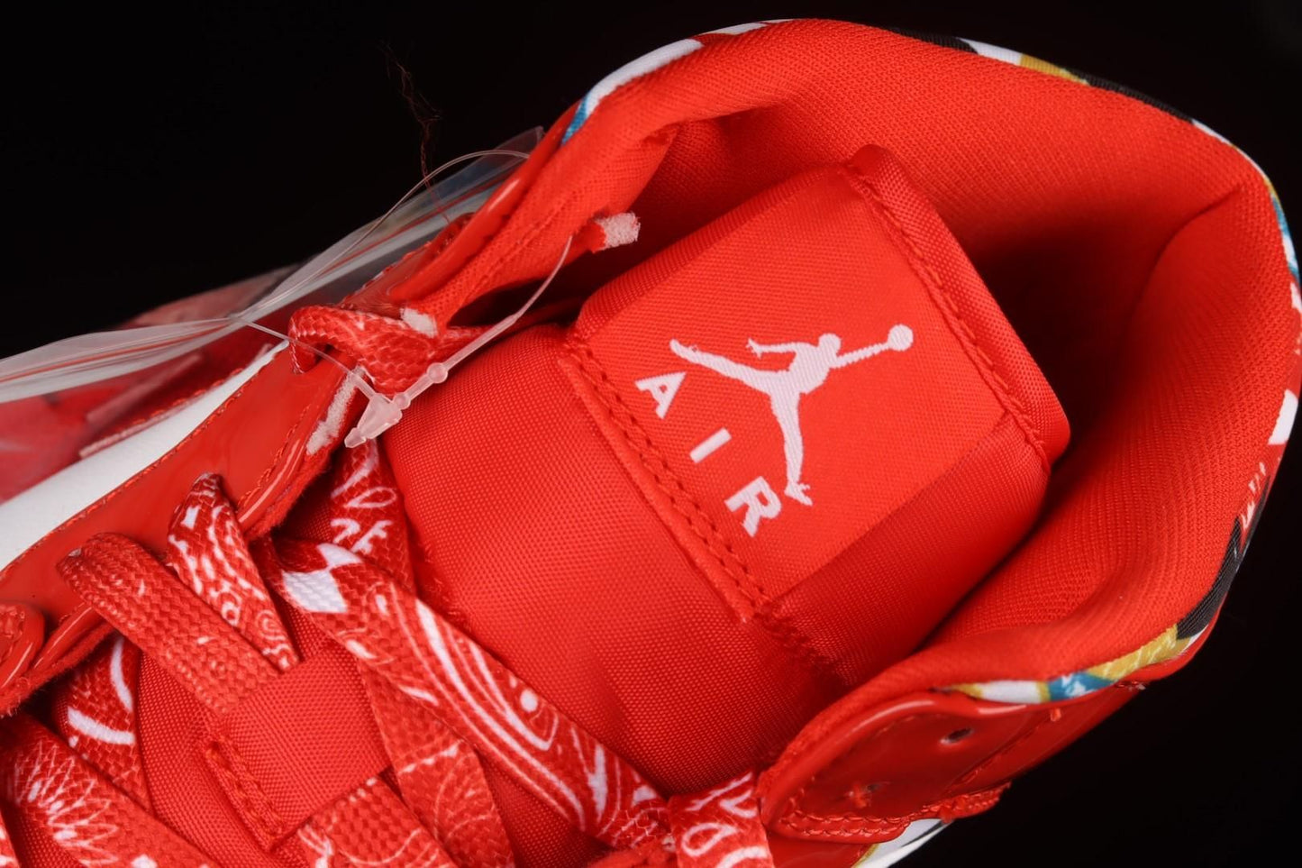 Air Jordan 1 AJ1 Mid – Barcelona Sweater – Red Patent