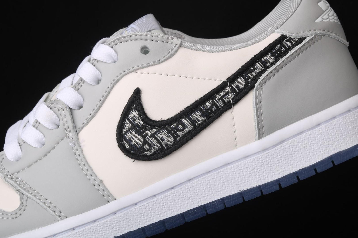 DI0R x Air Jordan 1 AJ1 Retro Low – Grey