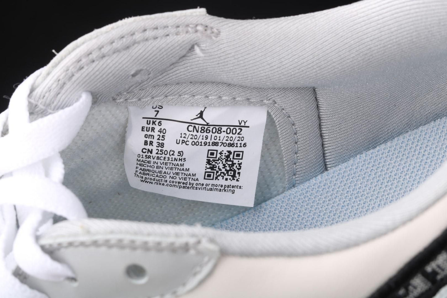 DI0R x Air Jordan 1 AJ1 Retro Low – Grey