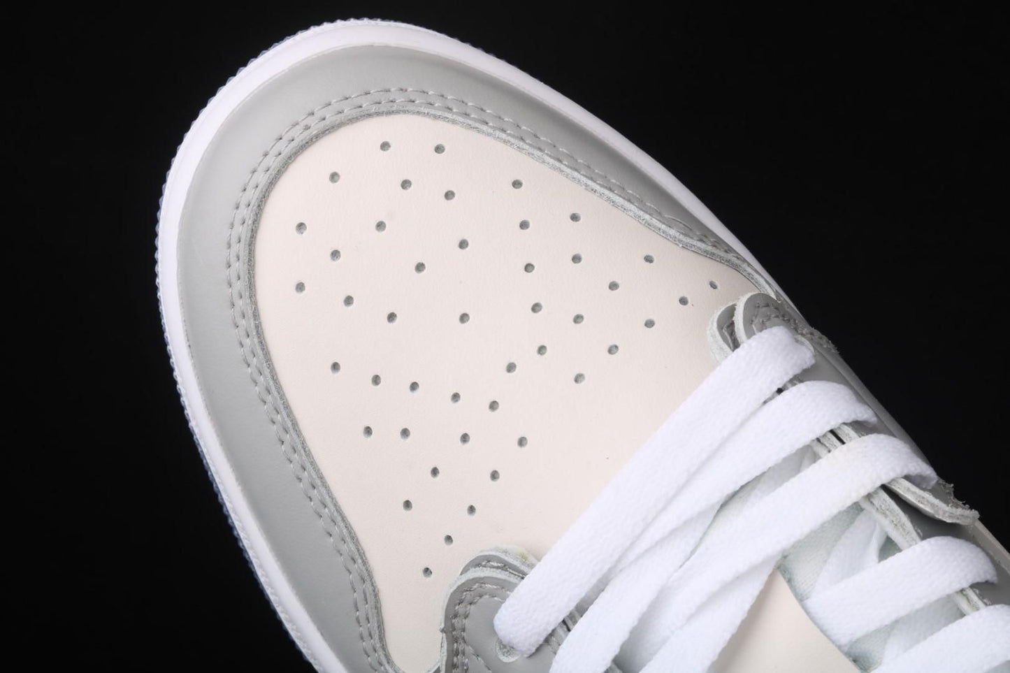DI0R x Air Jordan 1 AJ1 Retro Low – Grey