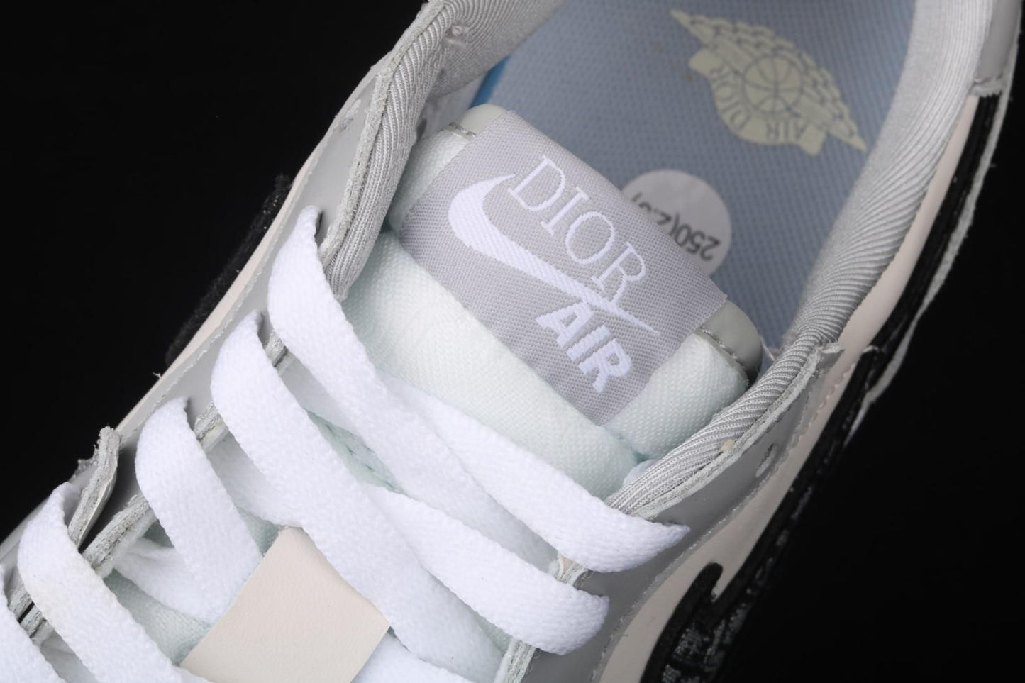 DI0R x Air Jordan 1 AJ1 Retro Low – Grey