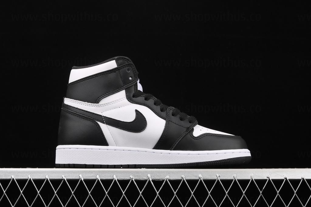 Unisex Air Jordan 1 AJ1 Retro OG High - Black/White