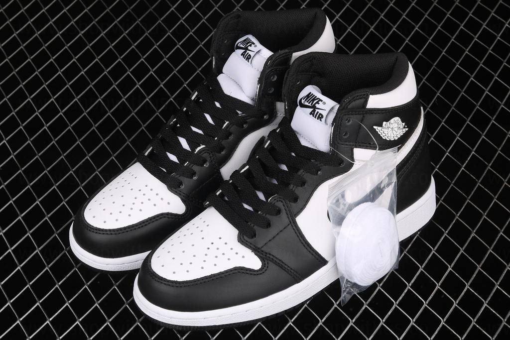 Unisex Air Jordan 1 AJ1 Retro OG High - Black/White