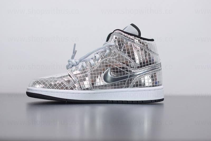 Air Jordan 1 AJ1 Mid – Disco Ball