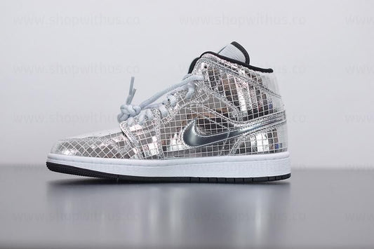 Air Jordan 1 AJ1 Mid – Disco Ball