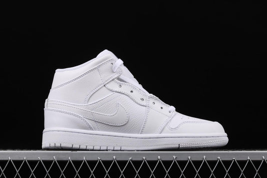 Air Jordan 1 AJ1 Mid – White/Cool Grey