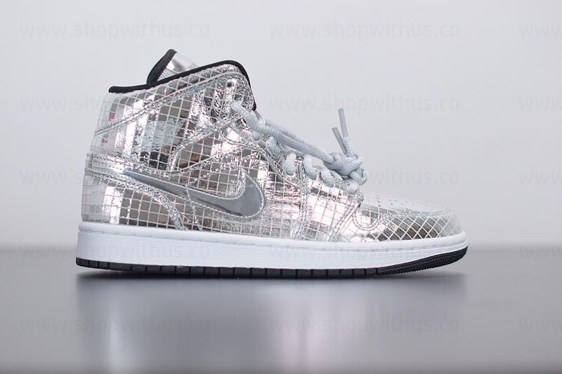 Air Jordan 1 AJ1 Mid – Disco Ball