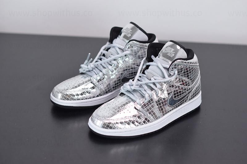 Air Jordan 1 AJ1 Mid – Disco Ball