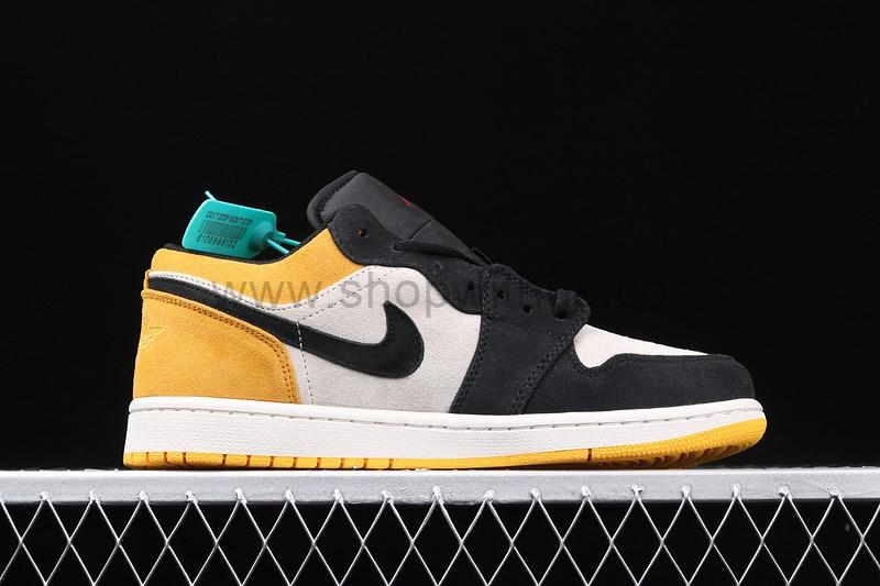 Air Jordan 1 AJ1 Low – Sail/University Gold