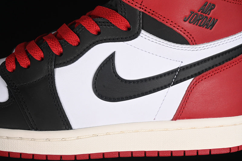 Air Jordan 1 AJ1 Retro High - Black Toe Reimagined