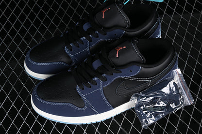 Air Jordan 1 AJ1 Low Snake Skin – Blue