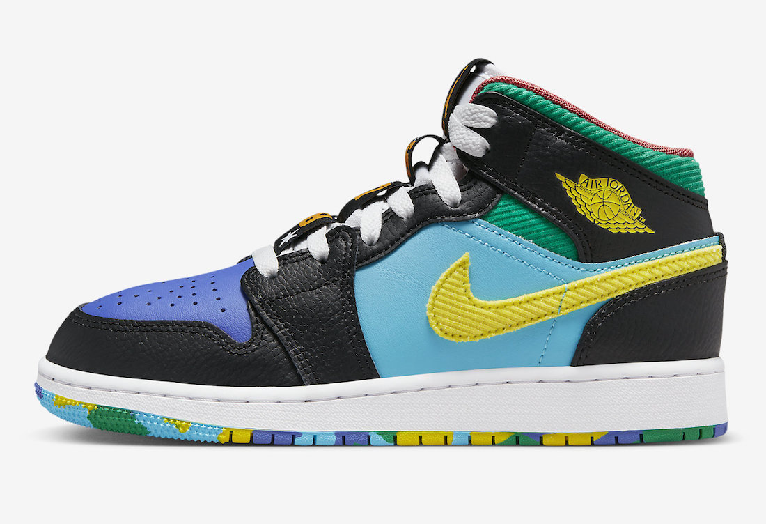 Air Jordan 1 AJ1 Mid – Six Championships