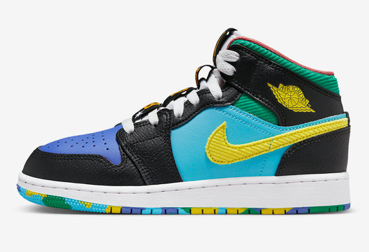 Air Jordan 1 AJ1 Mid – Six Championships