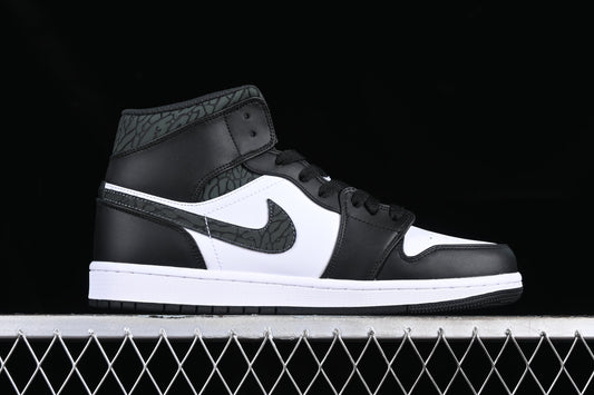 Air Jordan 1 AJ1 Mid – Panda Elephant