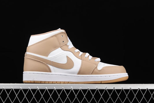 Air Jordan 1 AJ1 Mid – Tan Gum