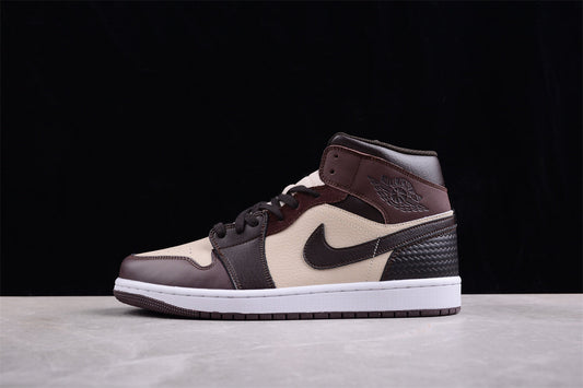 Air Jordan 1 AJ1 Mid – YMCA Brown