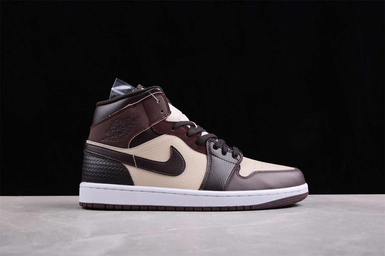 Air Jordan 1 AJ1 Mid – YMCA Brown