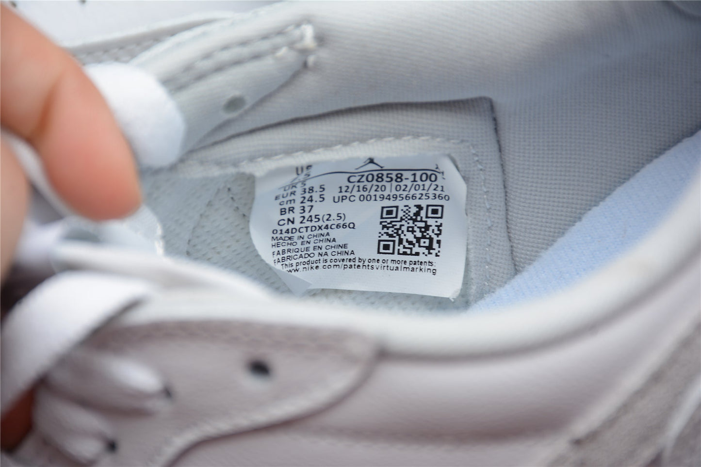 Air Jordan 1 AJ1 Low – Neutral Grey