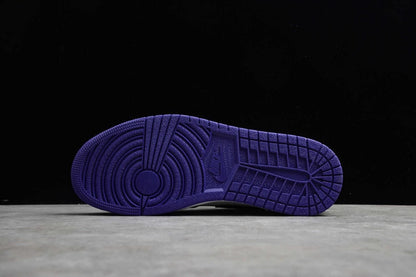 Air Jordan 1 AJ1 Low – Court Purple/White