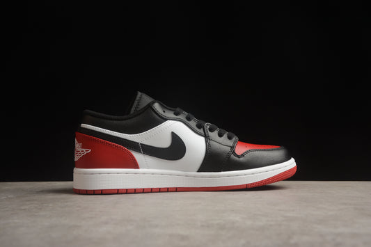 Air Jordan 1 AJ1 Low – Bred Toe 2.0