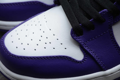 Air Jordan 1 AJ1 Low – Court Purple/White