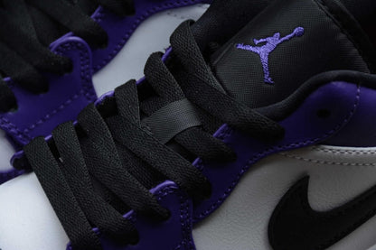 Air Jordan 1 AJ1 Low – Court Purple/White