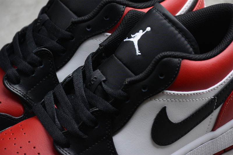 Air Jordan 1 AJ1 Low - Bred Toe