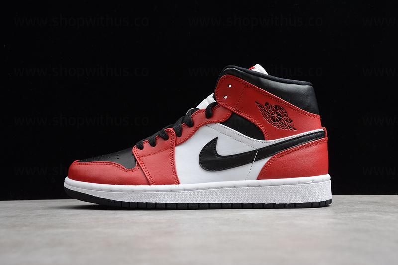 Air Jordan 1 AJ1 Mid – Chicago Black Toe