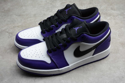 Air Jordan 1 AJ1 Low – Court Purple/White