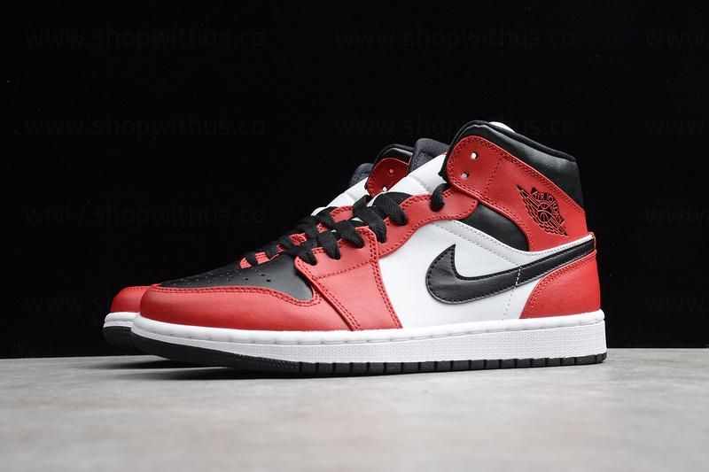 Air Jordan 1 AJ1 Mid – Chicago Black Toe