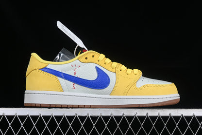 Travis Scott x Air Jordan 1 AJ1 Low – Canary