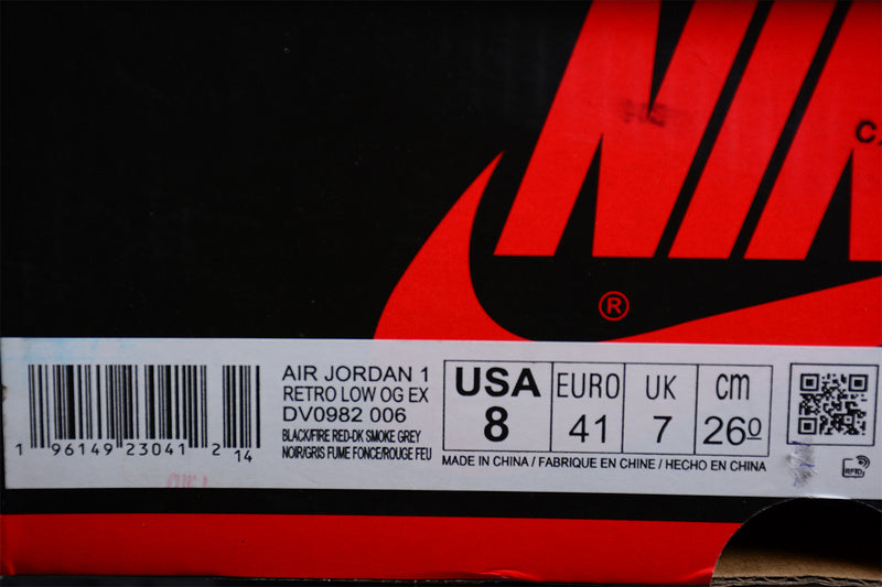 Air Jordan 1 AJ1 Low – Dark Smoke