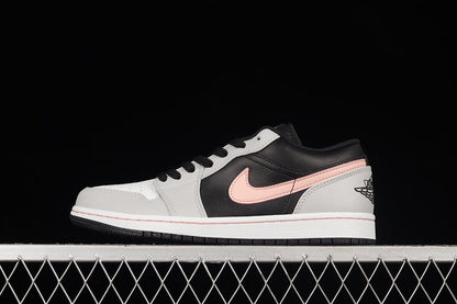 Air Jordan 1 AJ1 Low – Black/Grey/Pink