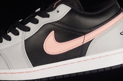 Air Jordan 1 AJ1 Low – Black/Grey/Pink