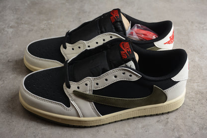 Travis Scott x Air Jordan 1 Low AJ1 – Olive