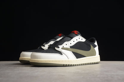 Travis Scott x Air Jordan 1 Low AJ1 – Olive