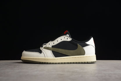 Travis Scott x Air Jordan 1 Low AJ1 – Olive