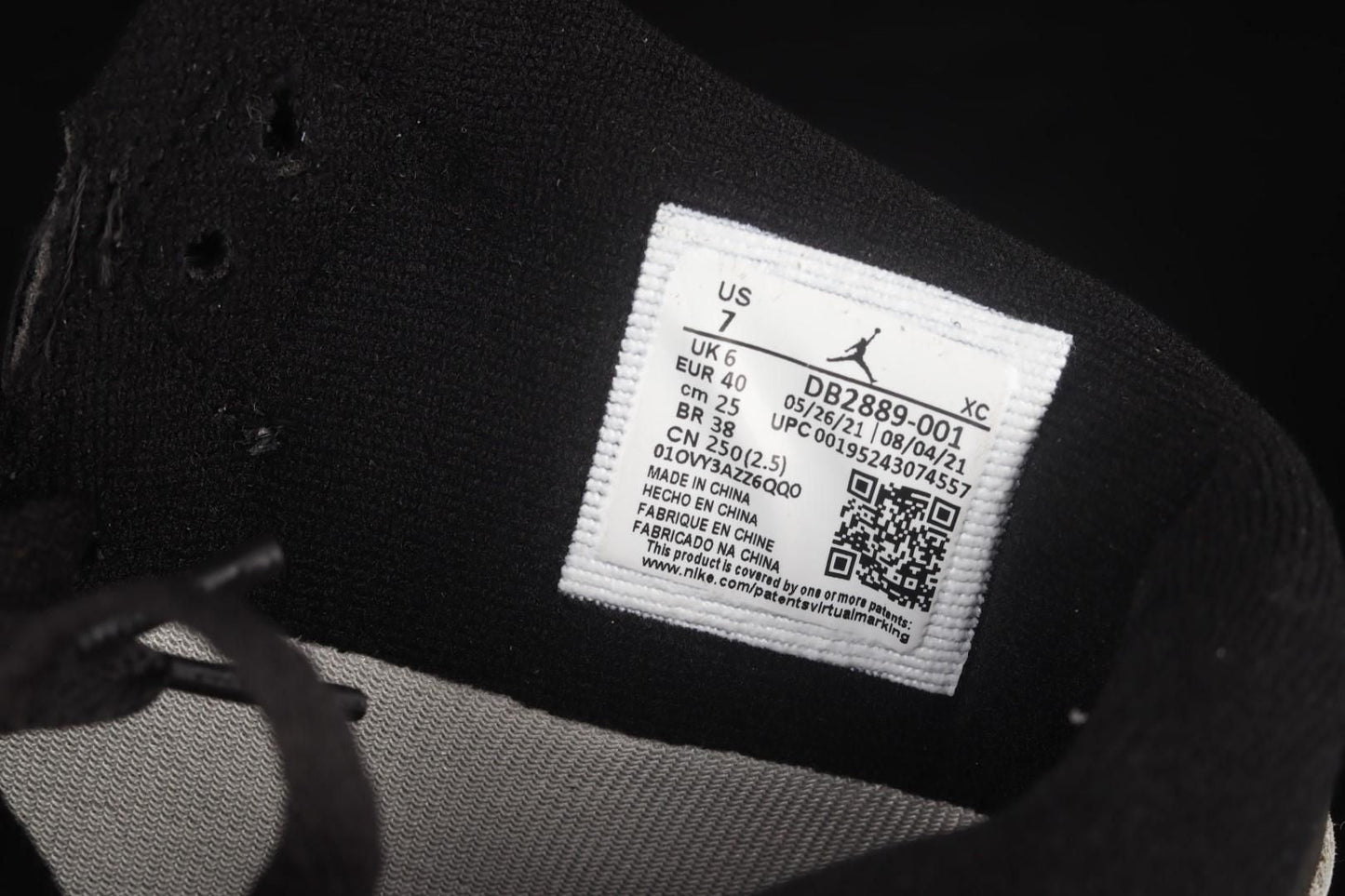 Air Jordan 1 AJ1 Retro High Element Gore-Tex - Black Particle Grey