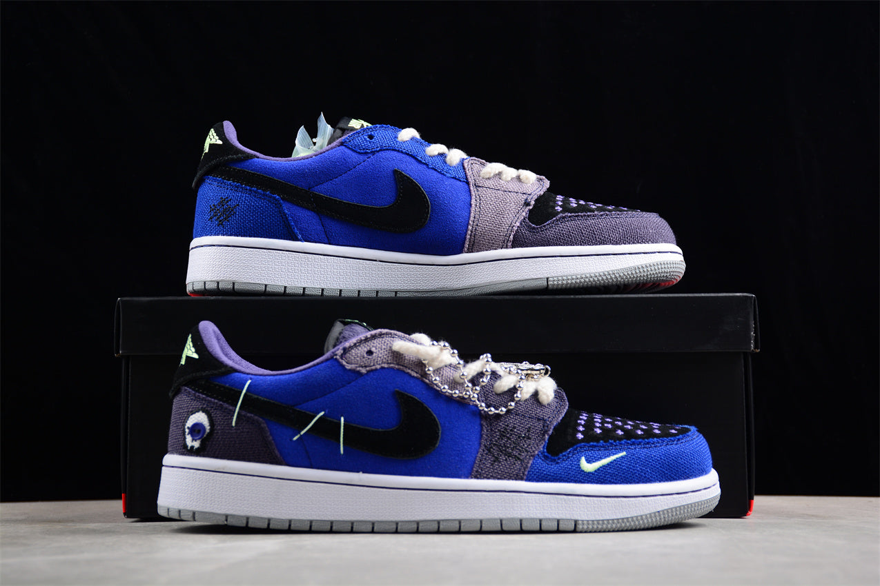 Air Jordan 1 AJ1 Low Zion Williamson – Voodoo Blue