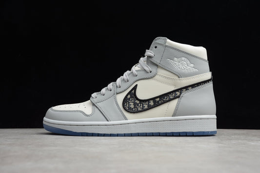 DiorUnisex x Air Jordan 1 AJ1 High - White