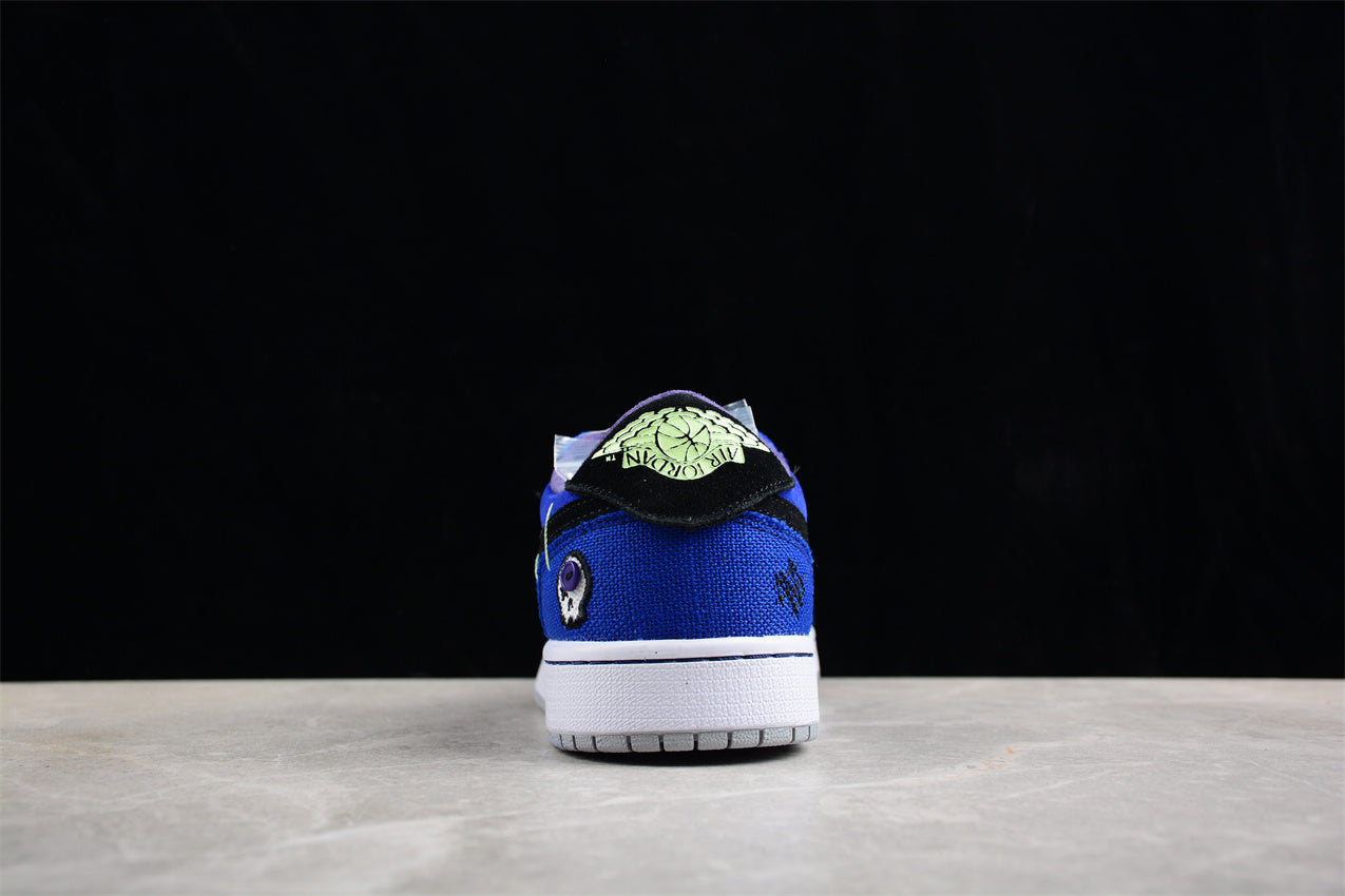Air Jordan 1 AJ1 Low Zion Williamson – Voodoo Blue