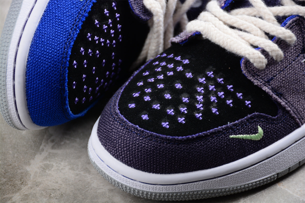 Air Jordan 1 AJ1 Low Zion Williamson – Voodoo Blue