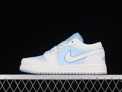 Air Jordan 1 AJ1 Low Reverse – Ice Blue