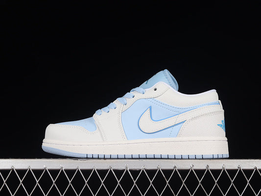 Air Jordan 1 AJ1 Low Reverse – Ice Blue