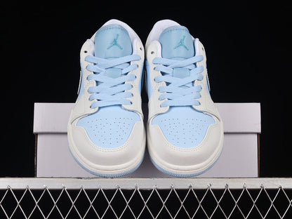 Air Jordan 1 AJ1 Low Reverse – Ice Blue