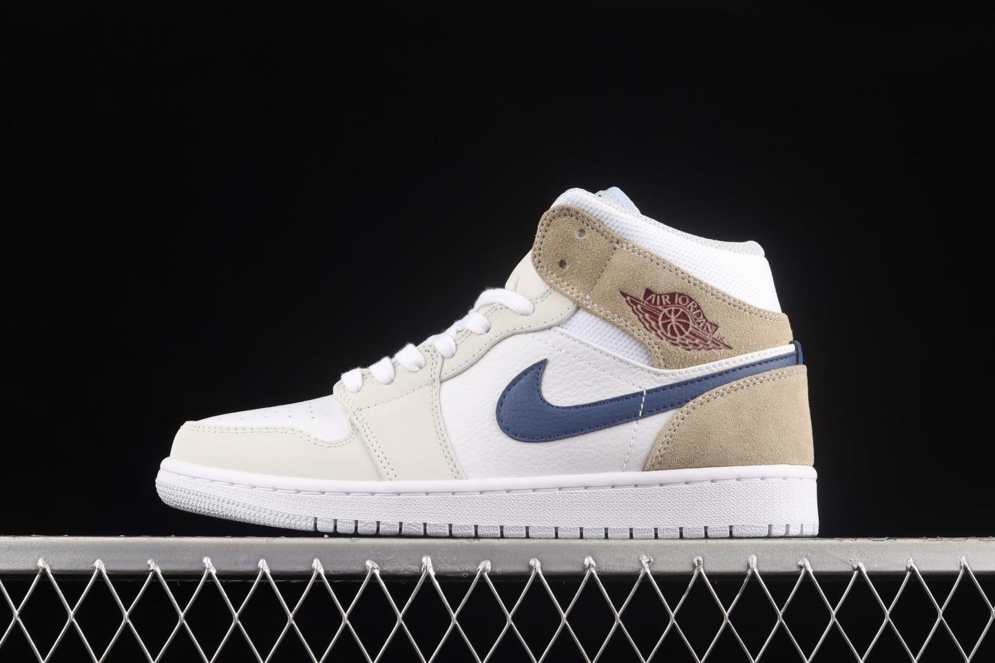 Air Jordan 1 AJ1 Mid – Tan Suede