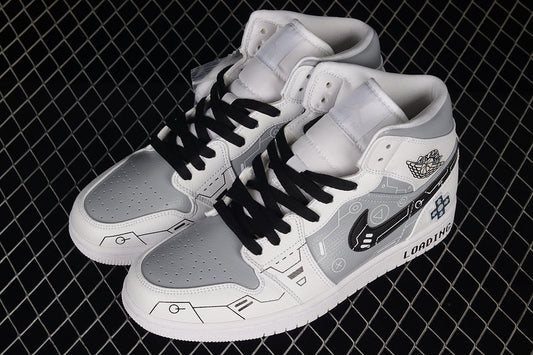 Air Jordan 1 Mid AJ1 PS5 – White