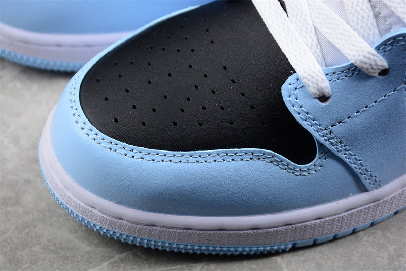 Unisex Air Jordan 1 AJ1 Mid – Ice Blue